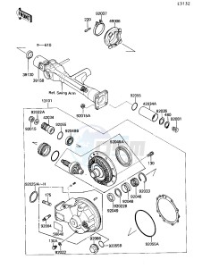 ZG 1200 B [VOYAGER XII] (B6-B9) [VOYAGER XII] drawing DRIVE SHAFT_FINAL GEAR