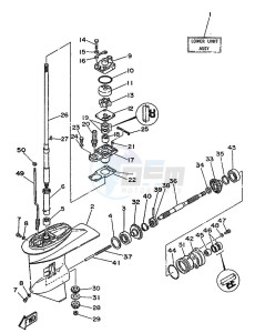 25N drawing LOWER-CASING-x-DRIVE-1