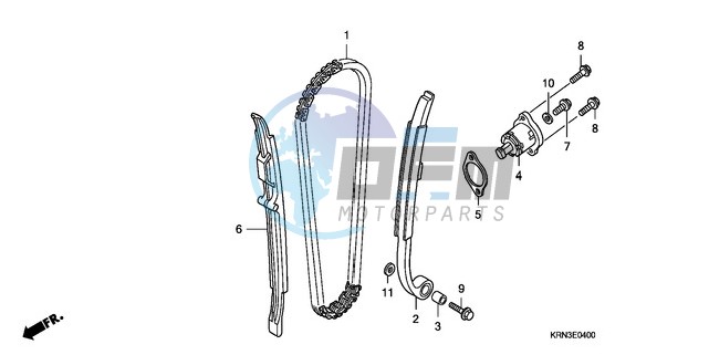 CAM CHAIN/TENSIONER