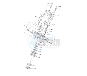 FZ1 1000 drawing STEERING