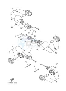 XT660R (5VKL 5VKL 5VKL 5VKL) drawing FLASHER LIGHT