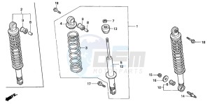 CN250 drawing REAR CUSHION (3)