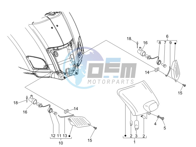 Tail light - Turn signal lamps