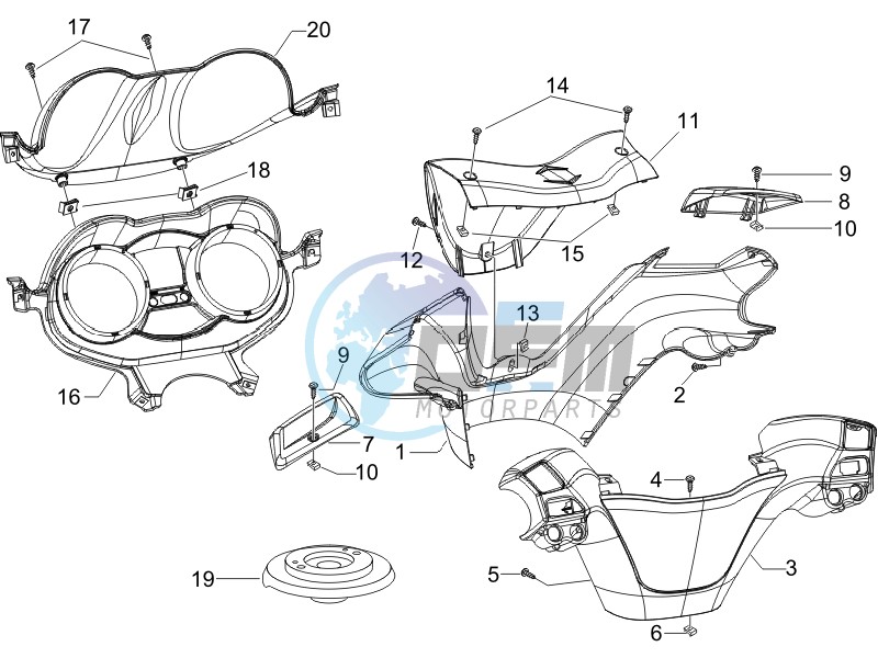 Anti-percolation system