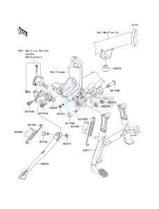 ZG 1400 A [CONCOURS 14 ABS] (8F-9F) A9F drawing STAND-- S- -