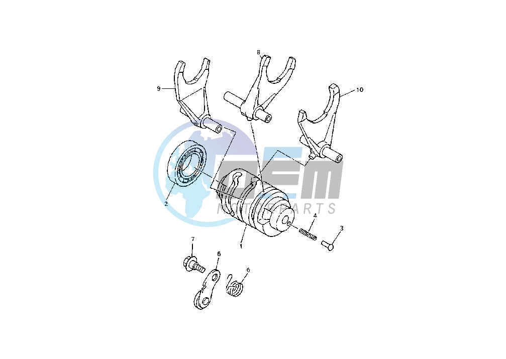 SHIFT CAM-FORK