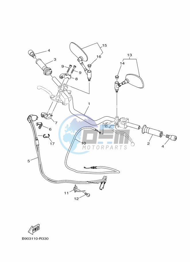 STEERING HANDLE & CABLE