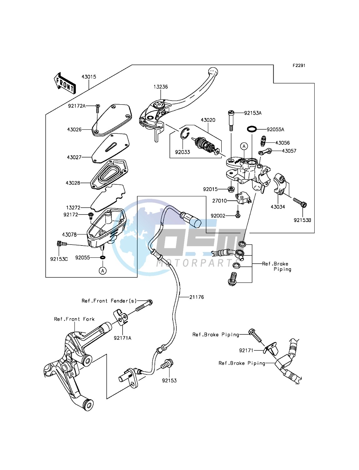 Front Master Cylinder