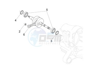 LX 50 2T D drawing Crankshaft