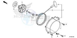 TRX420FA5G TRX420F Europe Direct - (ED) drawing RECOIL STARTER