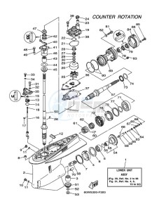 LZ250D drawing LOWER-CASING-x-DRIVE-3