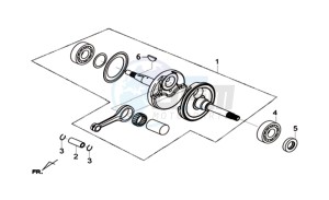 HD 300I ABS (L9) EU drawing CRANKSHAFT