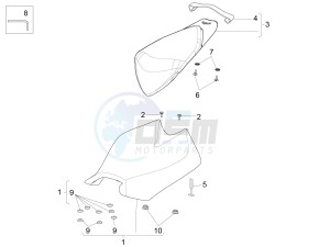 RSV4 1000 RR E4 ABS (APAC) drawing Saddle