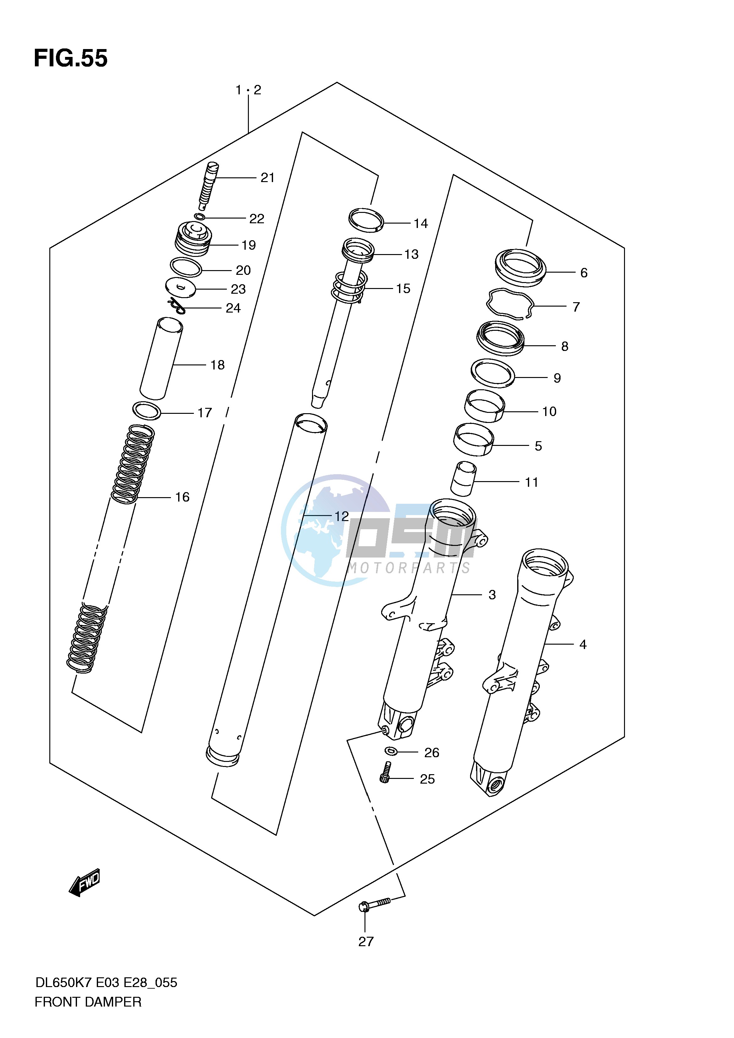 FRONT DAMPER