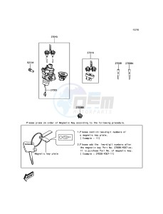 J125 ABS SC125CHFA XX (EU ME A(FRICA) drawing Ignition Switch