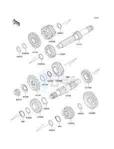 VN 800 A [VULCAN 800] (A10-A11) [VULCAN 800] drawing TRANSMISSION