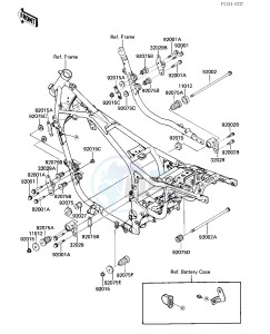 ZL 1000 A [ZL1000 ELIMINATOR] (A1) drawing FRAME FITTINGS