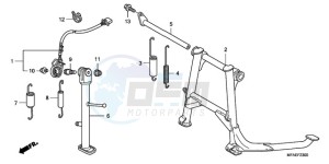 CBF1000AA Europe Direct - (ED / ABS) drawing STAND