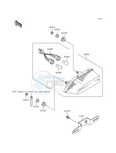 ZR 1100 C [ZRX1100] (C3-C4) drawing TAILLIGHT-- S- -