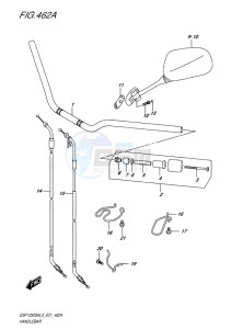 GSF-1250S ABS BANDIT EU drawing HANDLEBAR