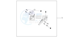 VT750C2 VT750C2 drawing GRAB RAIL