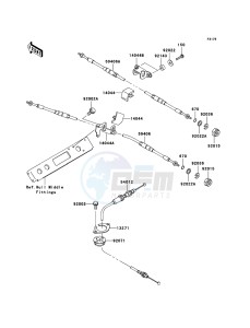 JET SKI STX-15F JT1500A8F FR drawing Cables