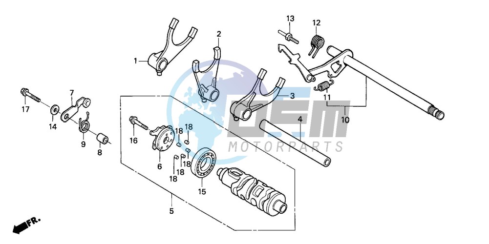 GEARSHIFT DRUM