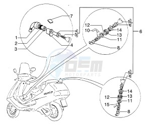 Hexagon 125 LX4 drawing Locks