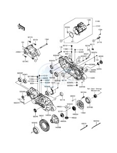 MULE PRO-DX KAF1000EGF EU drawing Gear Box