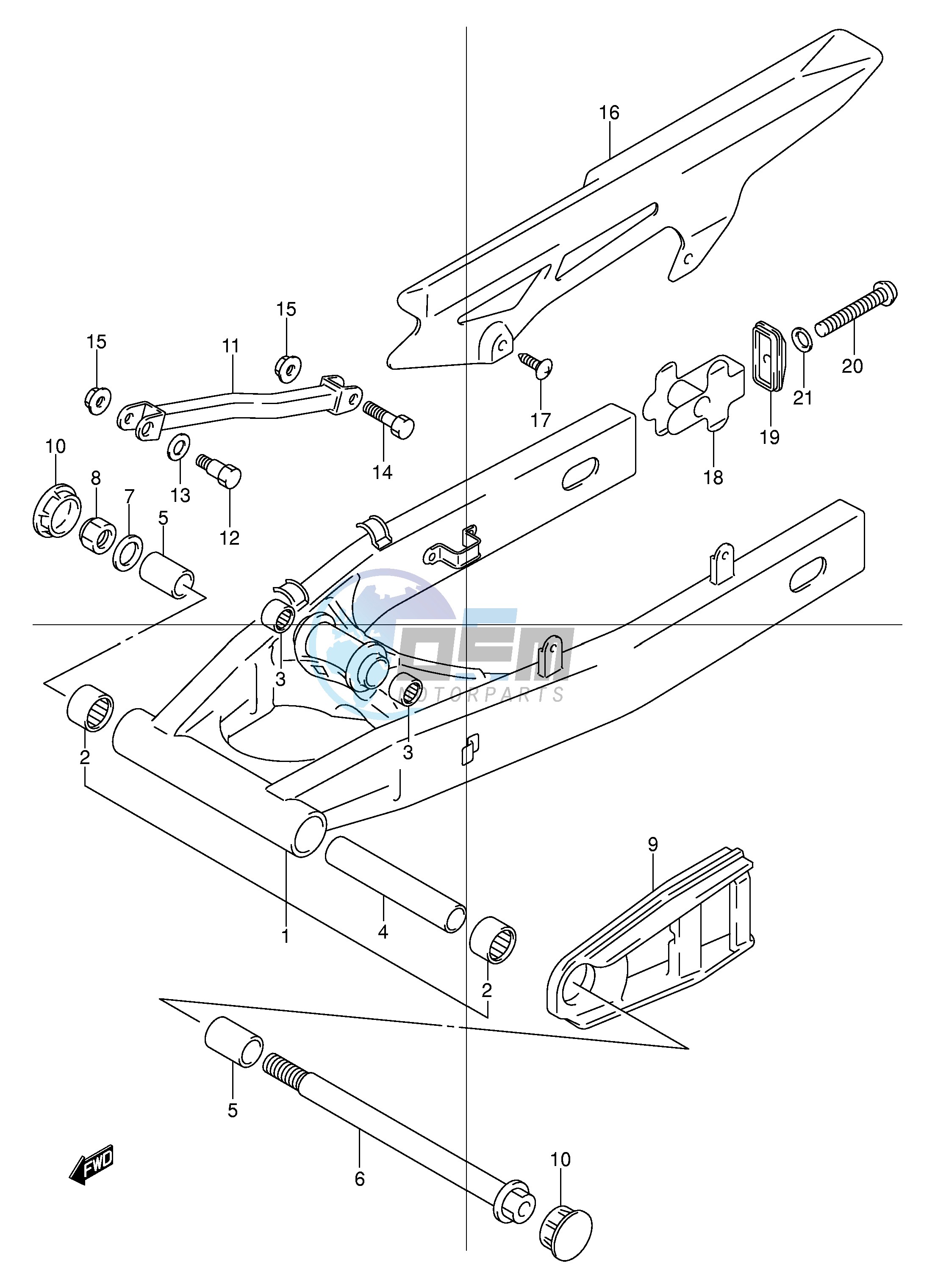 REAR SWINGING ARM