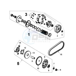 KISBEE RS drawing CLUTCH