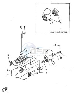 20D drawing LOWER-CASING-x-DRIVE