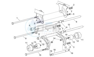 Leonardo 125-150 drawing Connecting rod