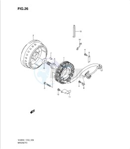 VL800 drawing MAGNETO