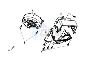 TONIK 50CC drawing SHROUD ASSY