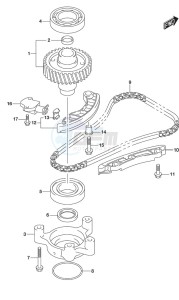 DF 175 drawing Timing Chain