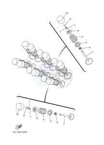 MTM850 MTM-850 XSR900 (B908) drawing VALVE