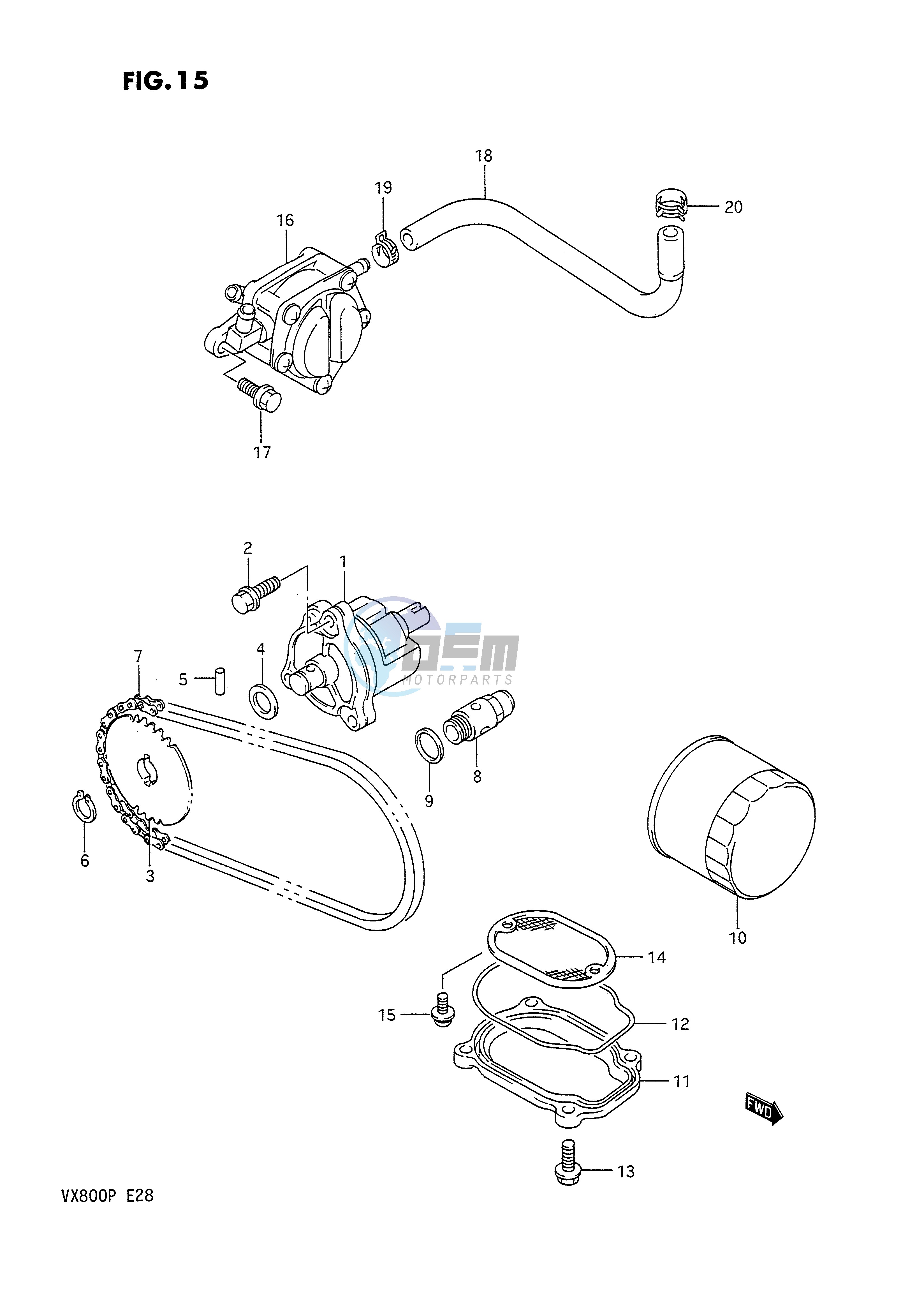 OIL PUMP - FUEL PUMP