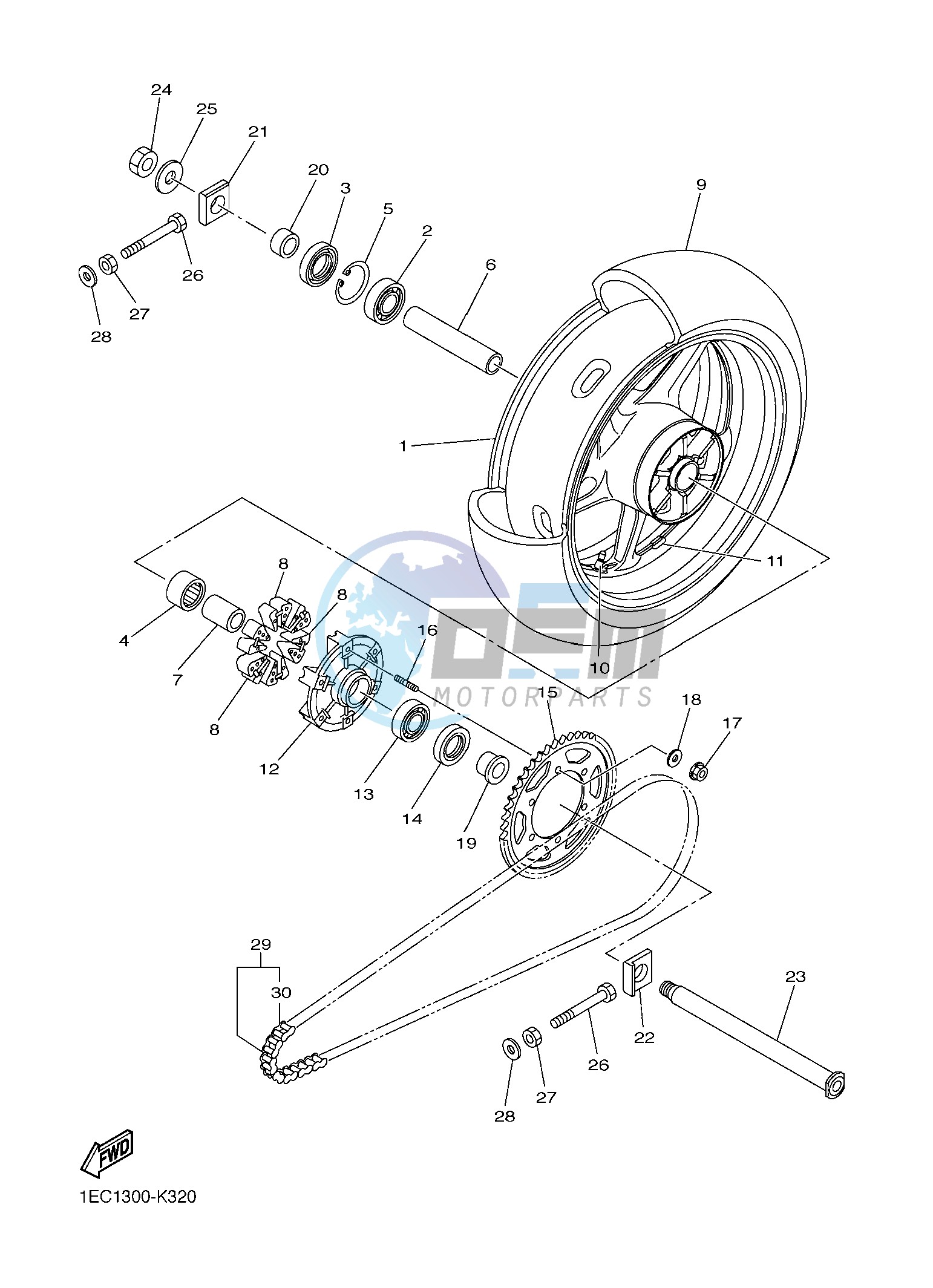 REAR WHEEL