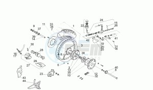 Pegaso 125 drawing Rear Wheel