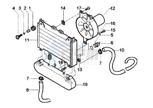 X9 EVOLUTION 250 drawing Water cooler