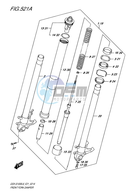 FRONT FORK DAMPER