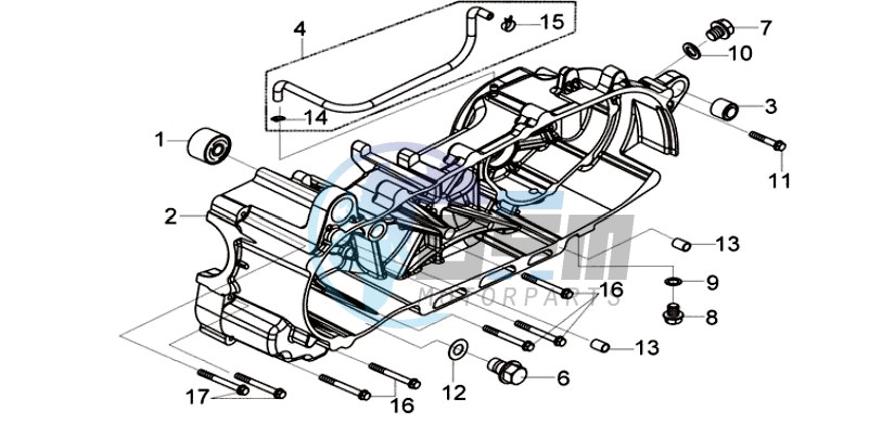 CRANKCASE LEFT