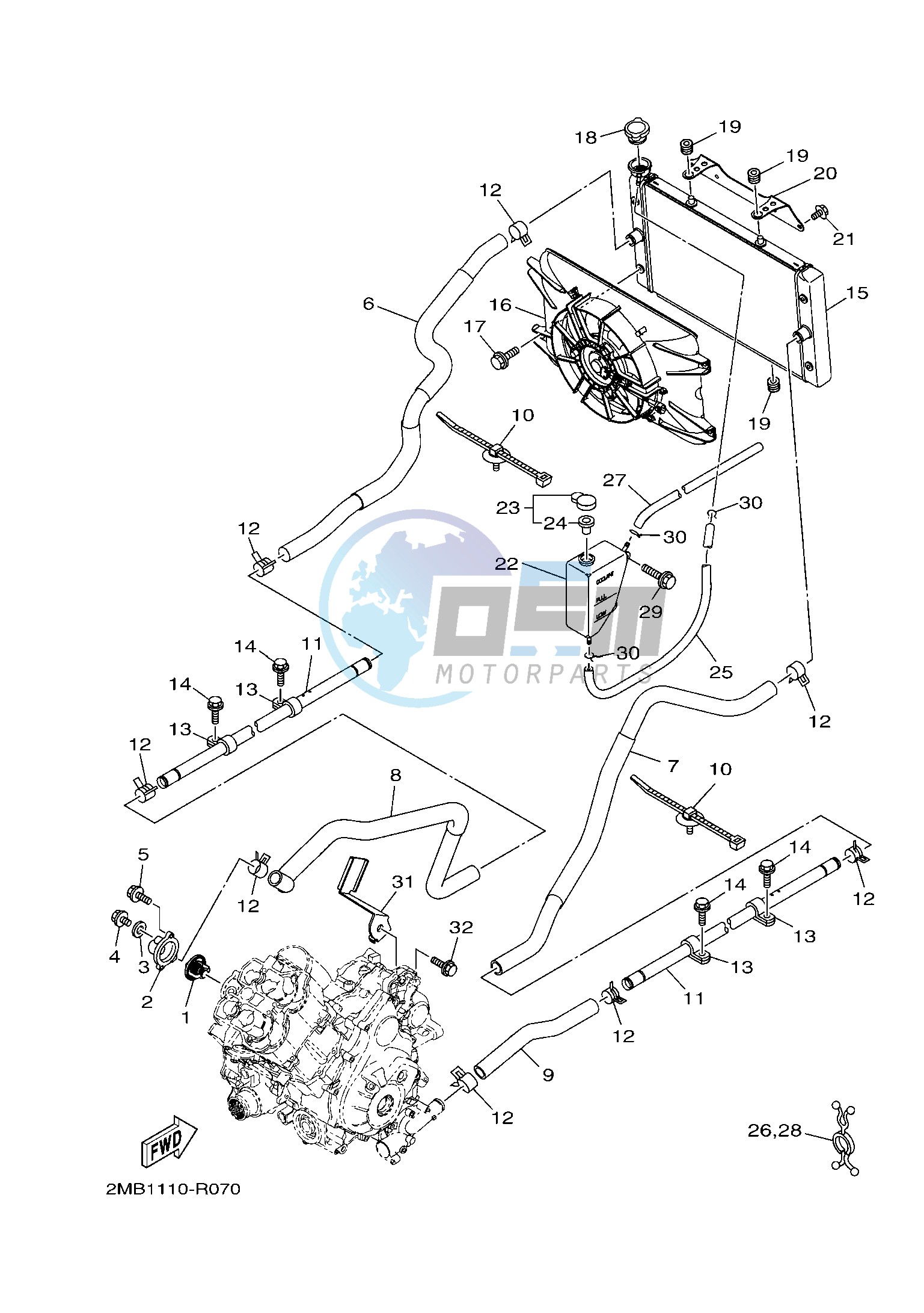 RADIATOR & HOSE