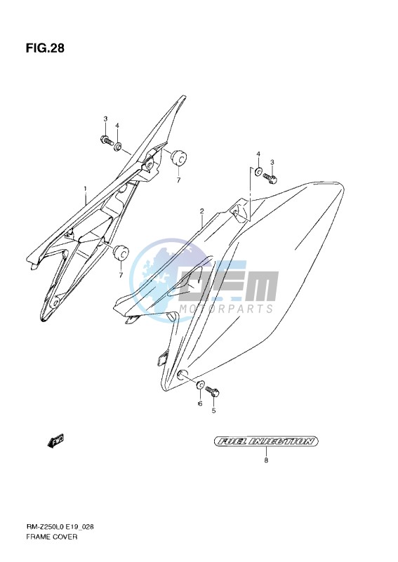 FRAME COVER (L0-L1)