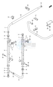 DF 250AP drawing Fuel Injector