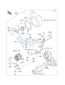 KAF 300 C [MULE 550] (C1-C5) [MULE 550] drawing OPTIONAL PARTS