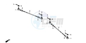 TRX90 drawing TIE ROD