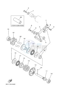 YZ125 (1SRD 1SRE 1SRF 1SRG 1SRG) drawing GOVERNOR