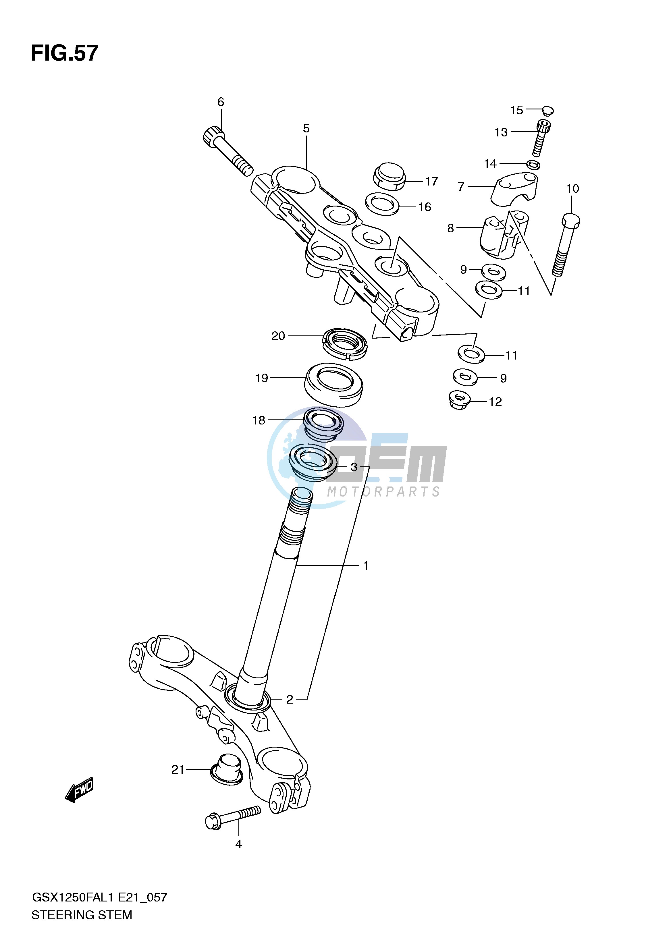 STEERING STEM